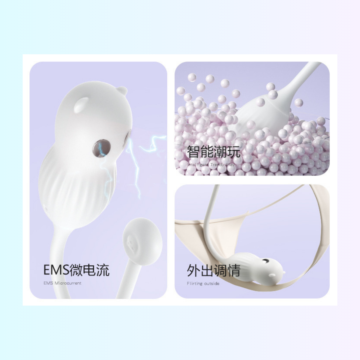 Little Bear Electric Shock Egg – Sweet Thrill in Your Palm